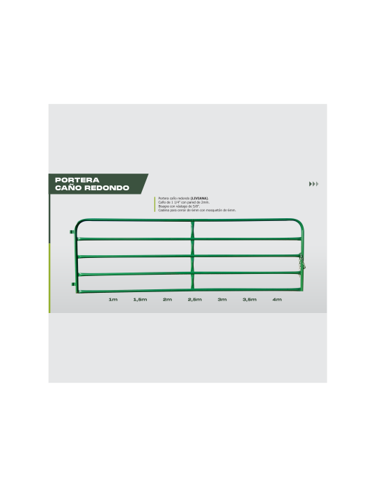PORTERA CAÑO REDONDO