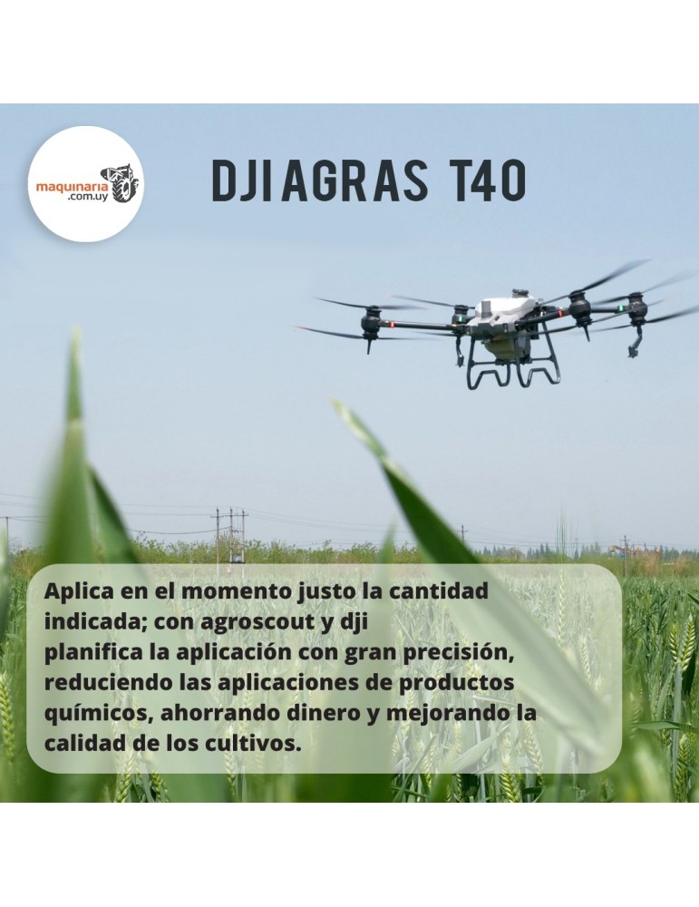DJI AGRAS T40 - Dron Pulverizador
