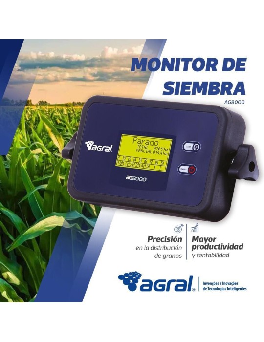 Monitor de Siembra - Agral 8000