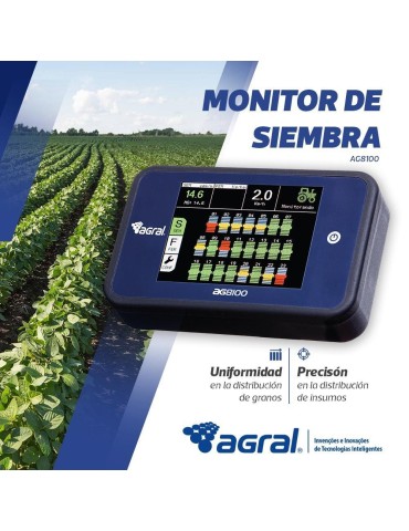 Monitor de Siembra - Agral 8100 2