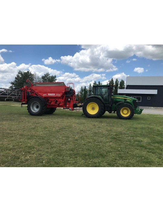 Equipo de Fertilización - Tractor y Fertilizadora