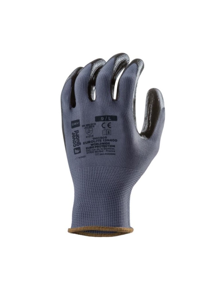 Guante Poliester palma nitrilo 13N400