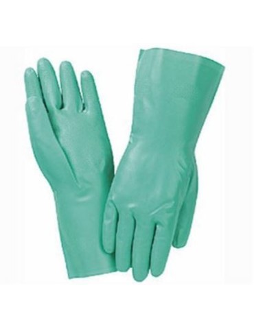 Guante de Nitrilo Verde