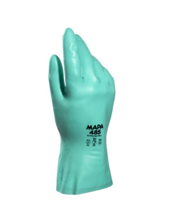 Guante Ultranitril 485 Nitrilo Verde