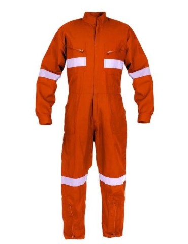 Overol Piloto Poplin Naranja