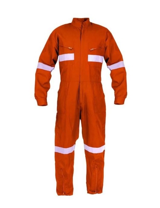 Overol Piloto Poplin Naranja