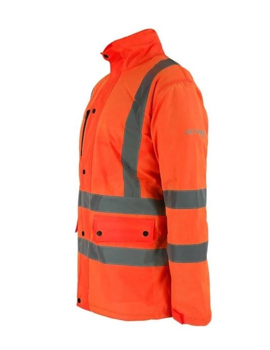 Parka Activex Naranja Fluor