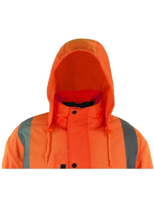Parka Activex Naranja Fluor