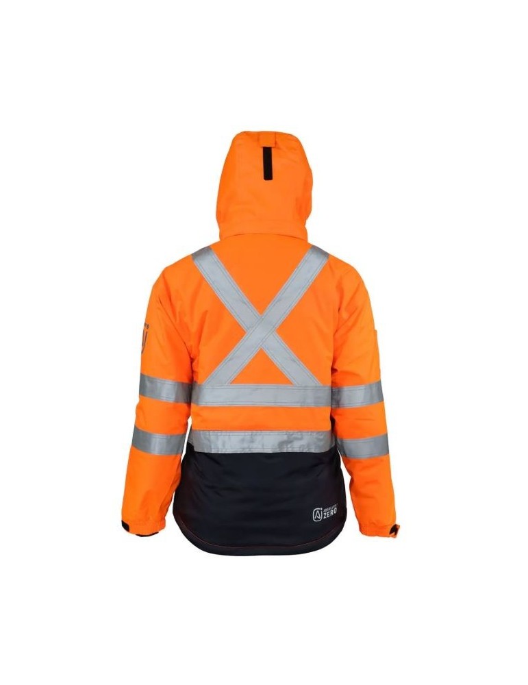 Parka Térmica Alpine Naranja/Azul