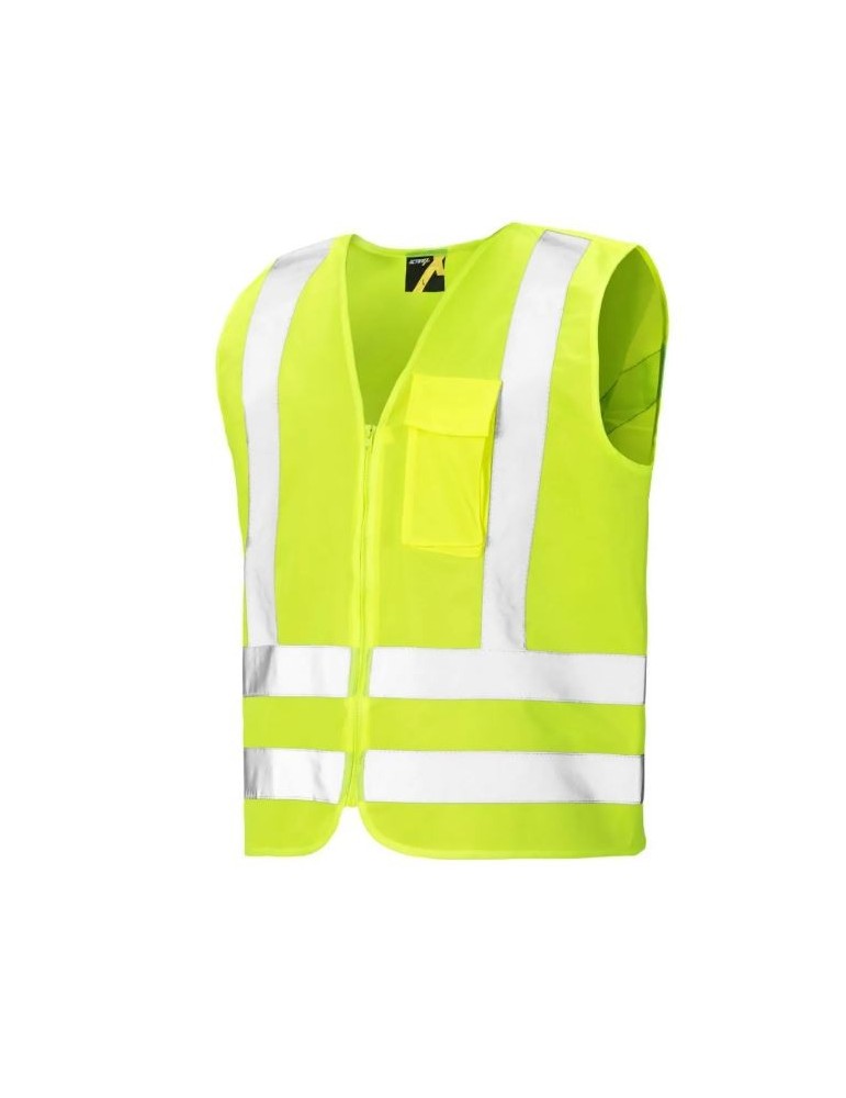 Chaleco Reflectante Amarillo Con Cierre
