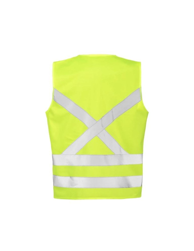 Chaleco Reflectante Amarillo Con Cierre