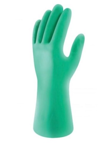 Guante Activex Nitrilo Flocado Verde