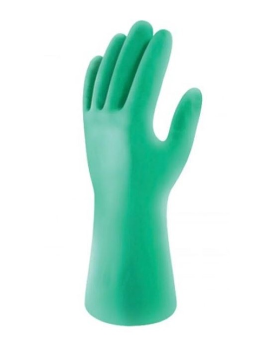 Guante Activex Nitrilo Flocado Verde